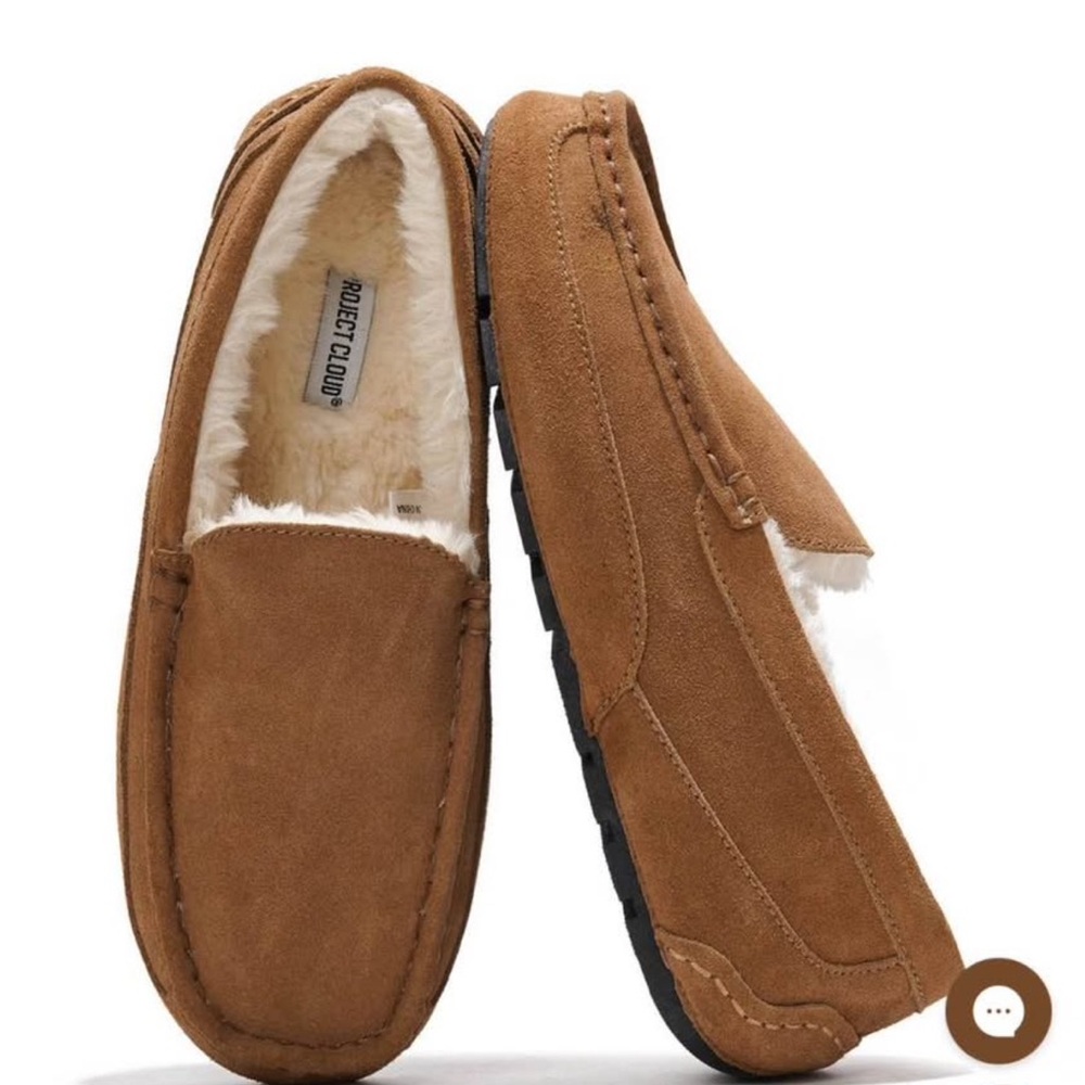 Project Cloud Men's Brown Suede Loafers